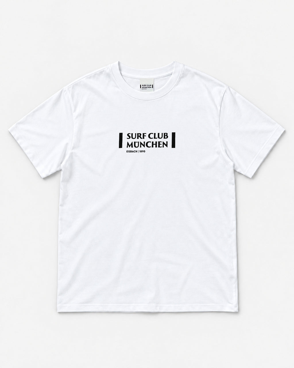Surfing Is Not a Crime - White T-Shirt Big Logo