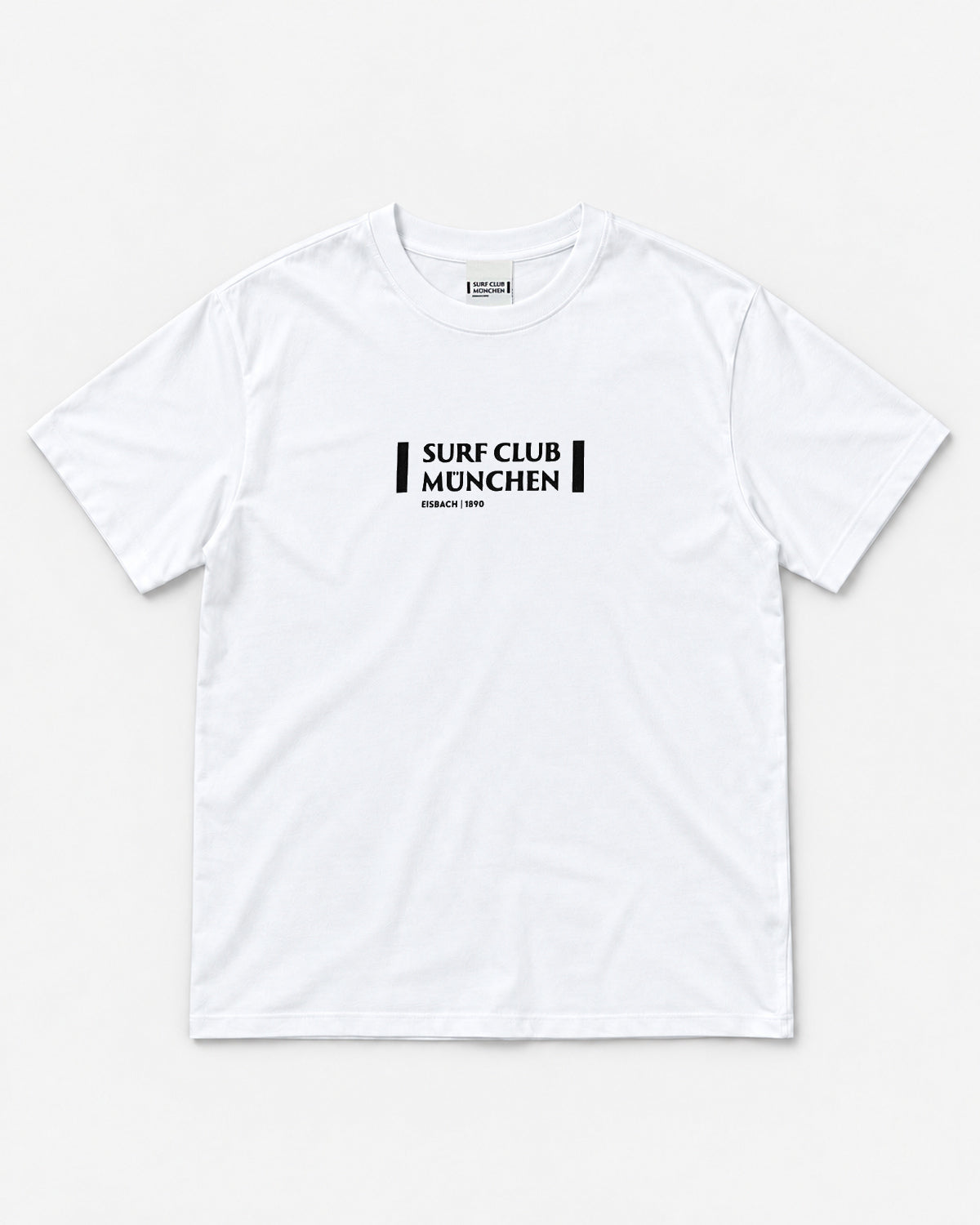 Surfing Is Not a Crime - White T-Shirt Big Logo