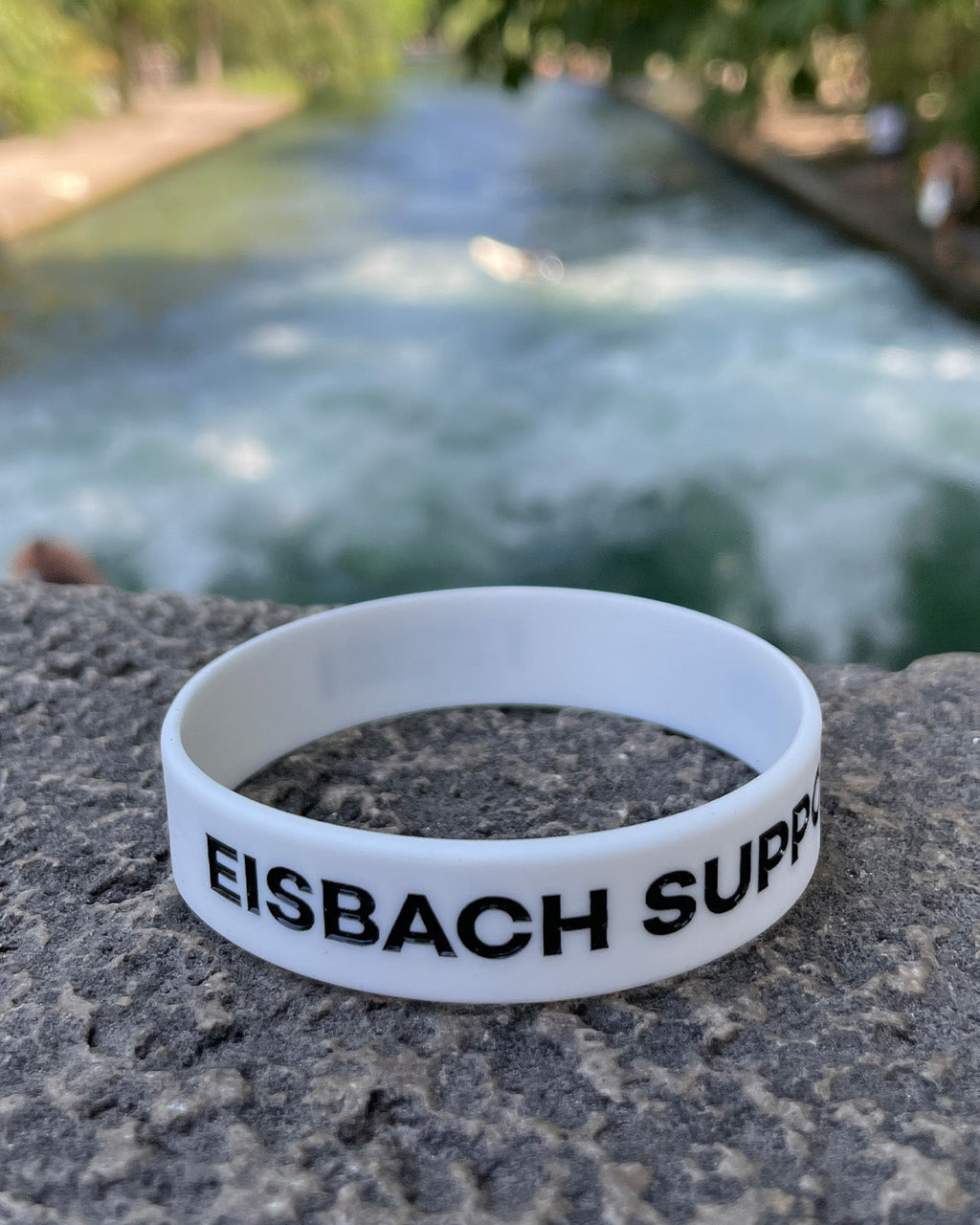 Eisbach Supporter Band — lettering view